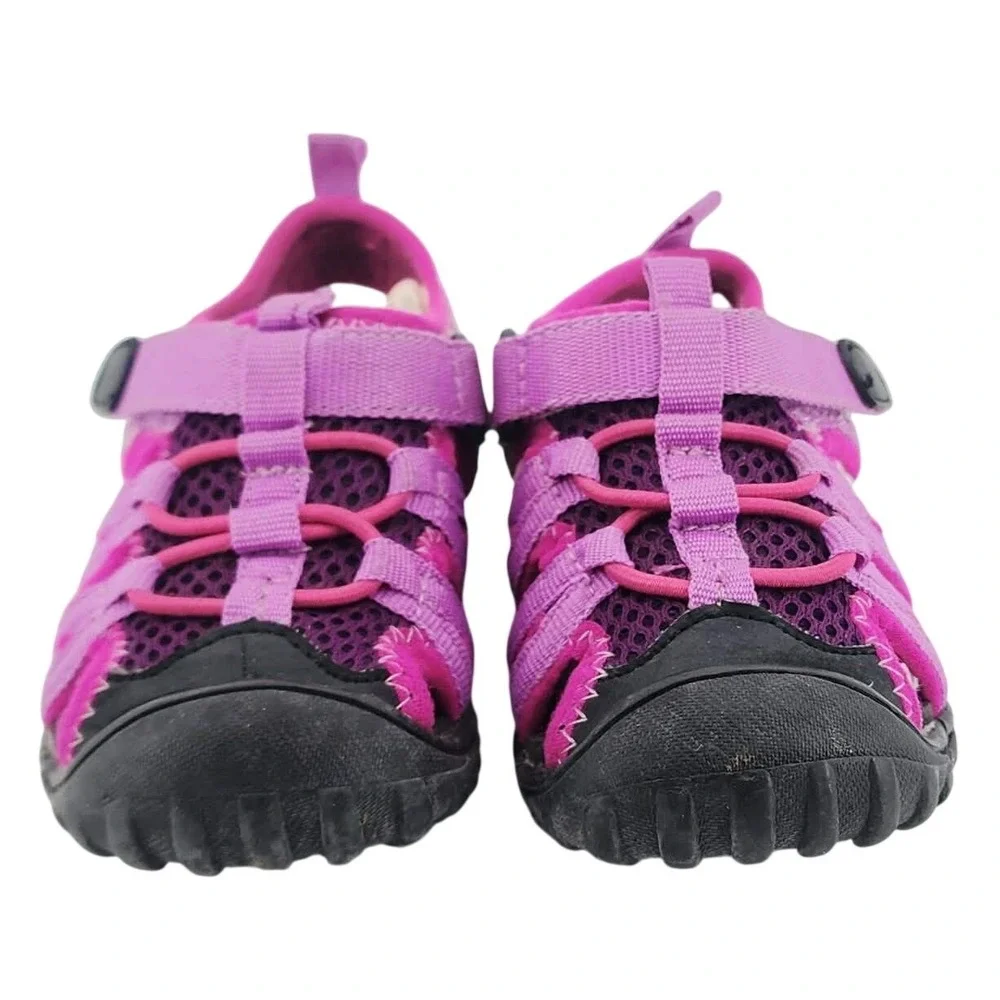 Old Navy Toddler Girls Purple‎ Pink Hybrid Water Sandals Size 5